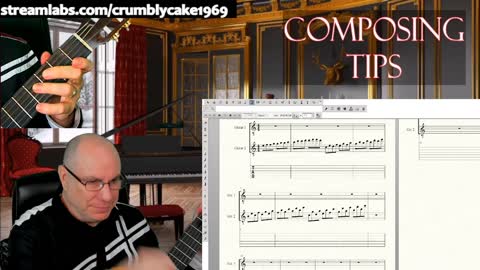 Composing for Classical Guitar Daily Tips: Horizontal Approach using Different Intervals to scales!