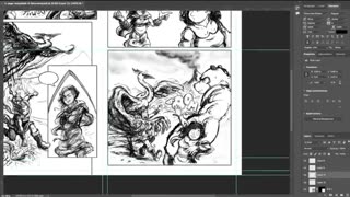 1 Minute Timelapse: Coloring Pages 8-9