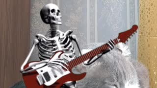 Skeleton guitar 2