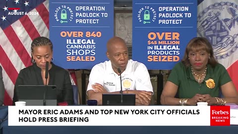 Eric Adams Asked Point Blank About Taxes Paying For '10,000 Unused Hotel Rooms' For Migrants In NYC