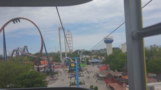Cedar Point on the Sky Ride June 5 2022