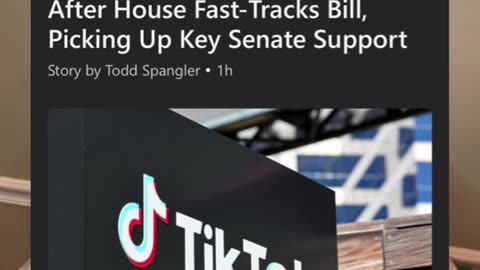 Congress going after TikTok again by attaching provision to the foreign aid bill...