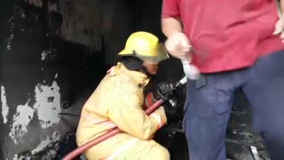 Incendio en el municipio de Arjona