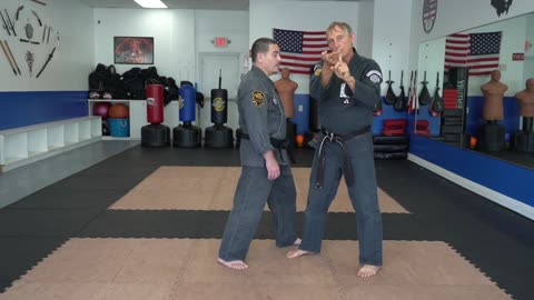 Correcting common errors executing the American Kenpo technique Protecting Fans