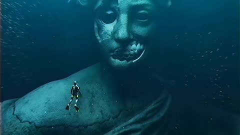 Do not wake the lady of the lake #thalassophobia #reels