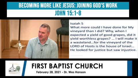 Adult Sunday School - February 28, 2021