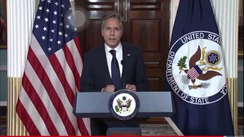 Anthony Blinken announces that America's diplomatic operations have been transferred from Kabul to Doha.