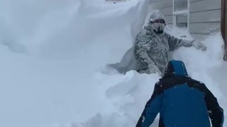 Massive snowstorm in Montana results in epic snowfall