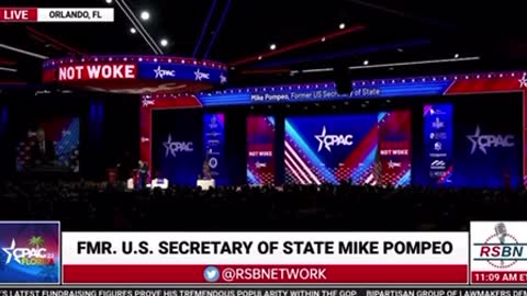 U.S. Secretary Of State Mike Pompeo At CPAC 2022