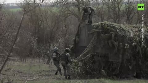 RT. Camouflaged Iskander strikes Ukrainian military warehouse