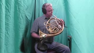 Richard Burdick's Handsome Horn Solos No. 5, Op. 318 No. 5 for horn & piano