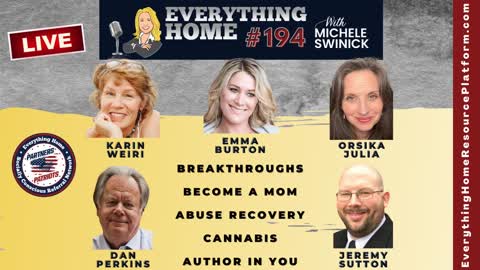 194 LIVE: Breakthroughs, Become A Mom, Abuse Recovery, Cannabis, Author In You **MUST LISTEN TO**
