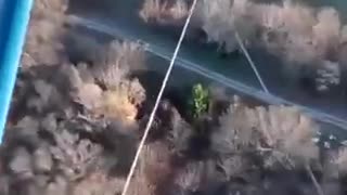 Flying over Robbers canyon