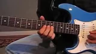 Janis Joplin Summertime - Cheap Thrills - Guitar Lesson for verse (root 5 position)