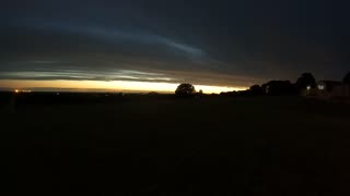 Night lapse of the sky