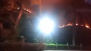 incendio en el sector de curos