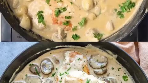 CREAMY MURSHROOM CHICKEN RECIPE