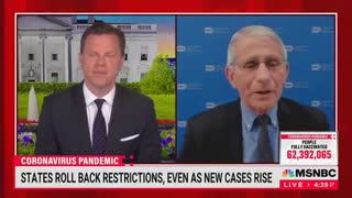 Fauci Stalls, Struggles to Explain Why Texas Cases Are Dropping