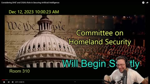 Finishing The Homeland Security Hearings Today