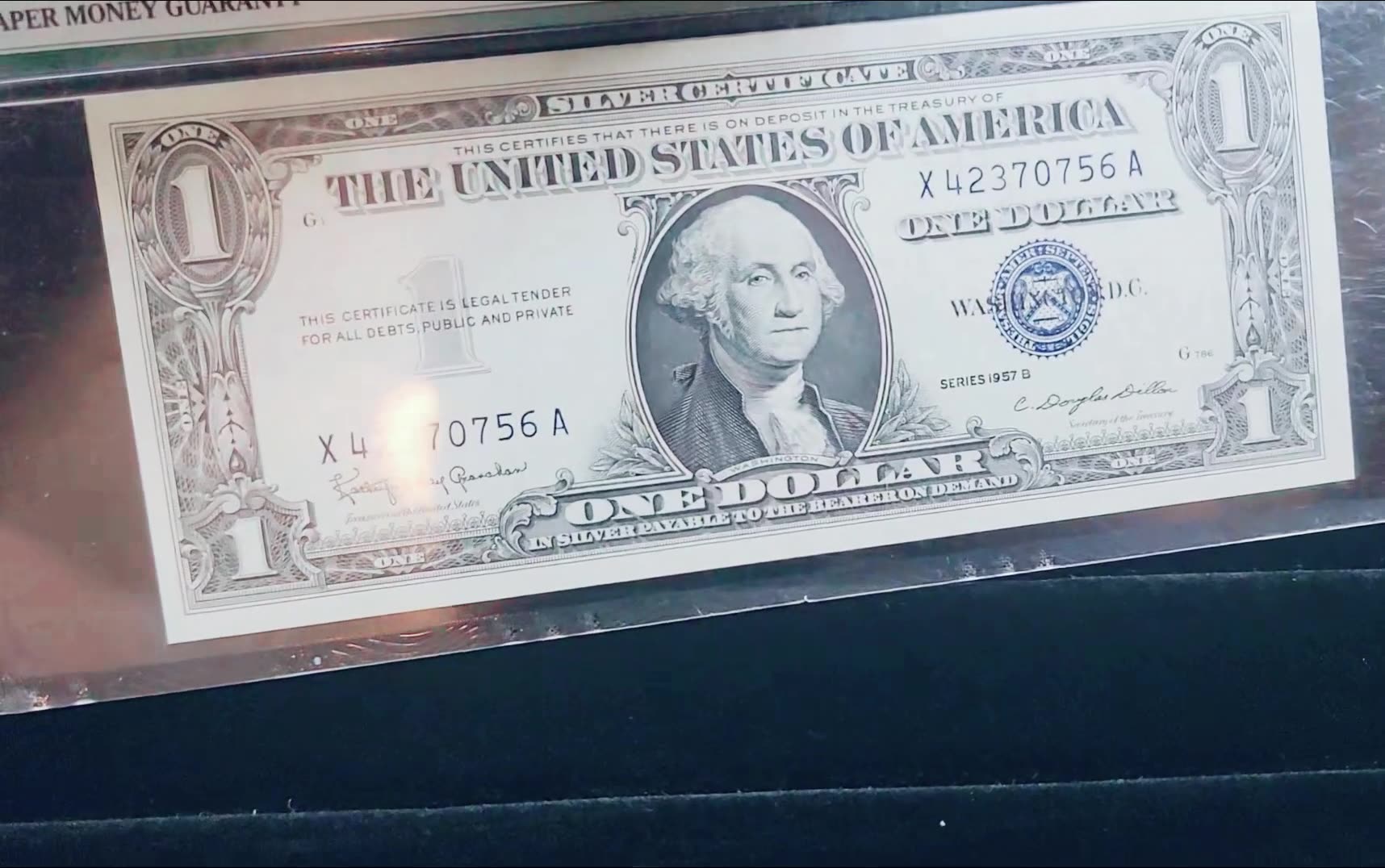 Graded 1957-B Silver Certificate!