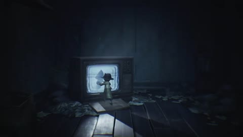 Six's Theme (Togetherness I) Music Box ~ Little Nightmares 2 + TV Sounds and Thunderstorm Ambience