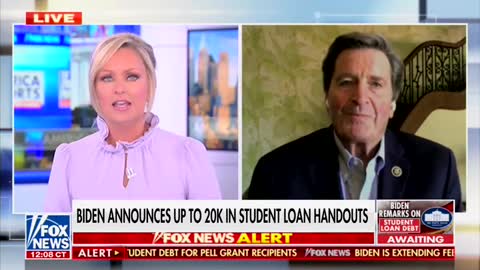 Fox News' Sandra Smith Presses Democrat On Student Debt