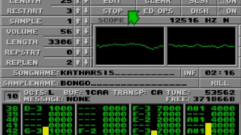 Amiga and Atari ST Protracker Music Mods - Katharsis