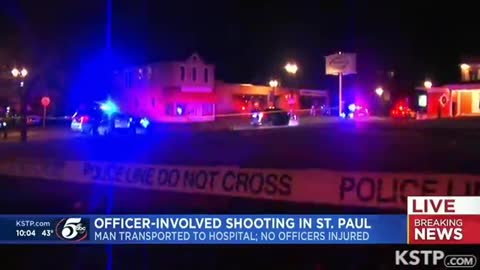 St Paul Police Shoot Man After Domestic Dispute Call, Crash