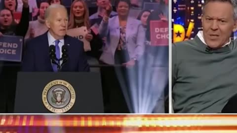 Greg Gutfeld Roast Biden :Don’t give a microphone to someone with dementia