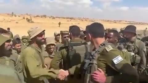 ⚡️🇮🇱IDF soldiers on the border with Gaza tell Chief of the General Staff Halevi "