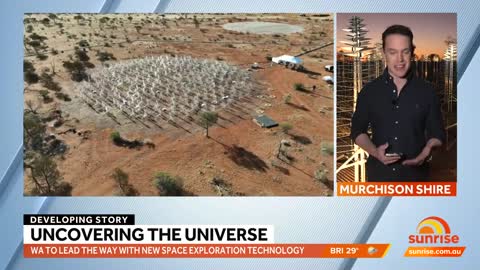 Construction begins on the world's largest radio telescope in Western Australia | Sunrise