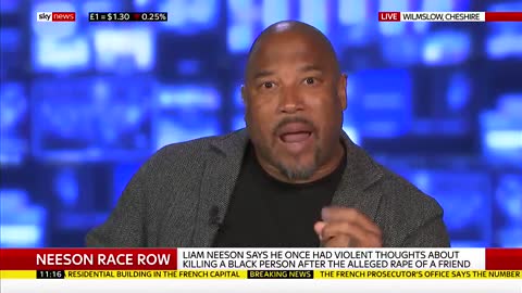 John Barnes on Liam Neeson's admission