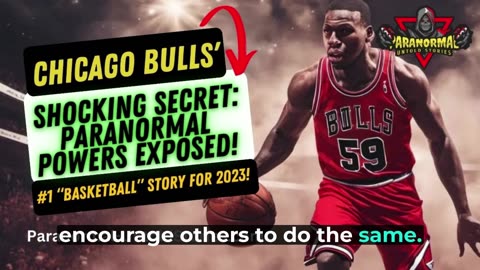 Chicago Bulls' #paranormal Powers REVEALED! | NBA's Darkest Secret! #basketball #nba #scarystories
