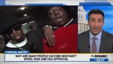 MSNBC Host to Vaccine Hesitant Black Americans: COVID is Like the 'Beef' Notorious BIG Rapped About