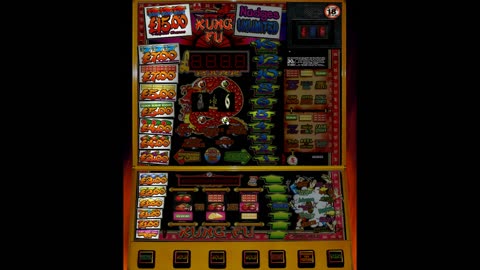Kung Fu £15 Jackpot Ace Fruit Machine Emulation