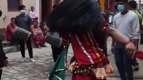 Sunakothi Lakhe Dance