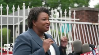 Stacey Abrams: “We know that increased turnout has nothing to do with suppression”
