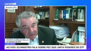 PEC aprovada no Senado é retaliação a atos praticados pelo STF, diz ex-ministro Marco Aurélio Mello