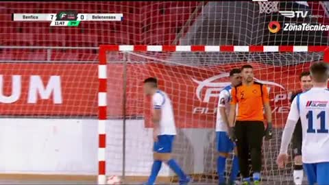 O golo do craque de futsal do Benfica que promete correr o Mundo