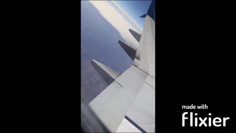 Cross Country Airplane Trip ✈️🛫🛫 - Time Lapse Of Clouds