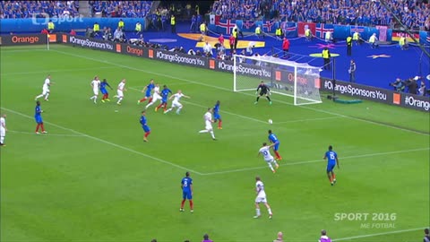 Francie vs Island - čtvrtfinále EURO 2016