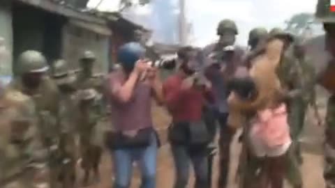 Violent protest in Kenya