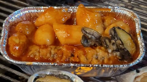 Abalone Tteokbokki (Seafood Tteokbokki)