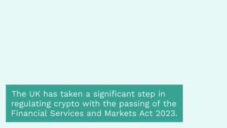 UK Passes Bill to Recognize Crypto as Regulated Financial Activity