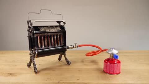 1924 Gas Heater Restoration - A Unique Piece