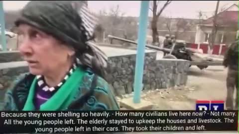 Ukraine lady on who is doing what to the people