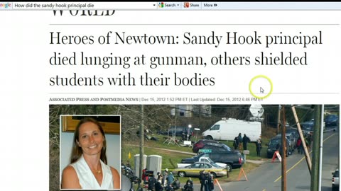 Sandy Hook Principal Dead or Alive? Pt 2 - 2012
