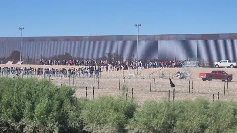 El Paso today. It's an invasion.