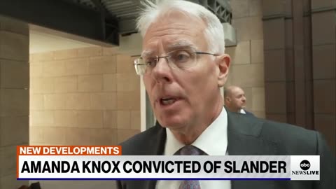Italian court re-convicts Amanda Knox of slander ABC News