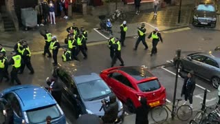 Block Party Altercation with Police in London